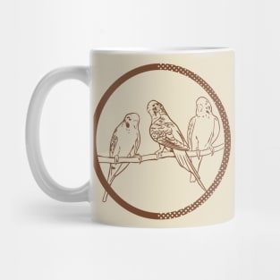 Birds in a cage Mug